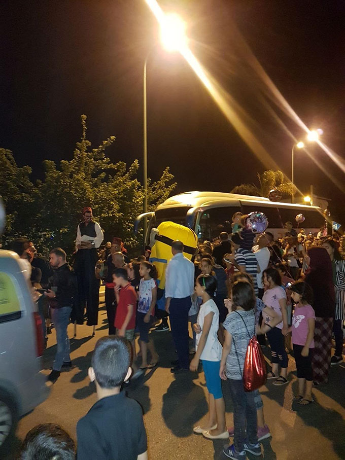 مسيرة رمضانية بمشاركة واسعة في كفر برا